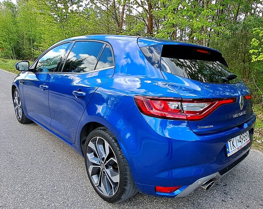 Renault Megane cena 66600 przebieg: 38000, rok produkcji 2018 z Kielce małe 742